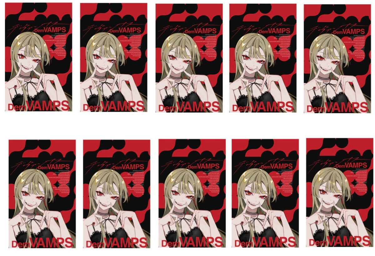 10 pack DemVAMPS Bloody peach Mouthwash